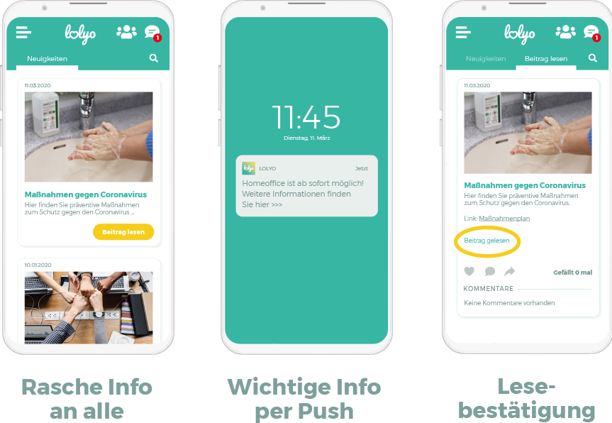 Krisenkommunikation per App