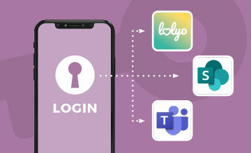 LOLYO 2go Social Intranet mit MS AzureAD Anbindung für SSO und User-Daten Synchronisation