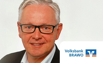 LOLYO Mitarbeiter-App Success Story - Portrait von Michael Krupka, Personalleiter bei der Volksbank BRAWO LOGO