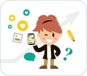 LOLYO Mitarbeiter-App Icons - Figur - Engagement - Teilnahme-Motivation 