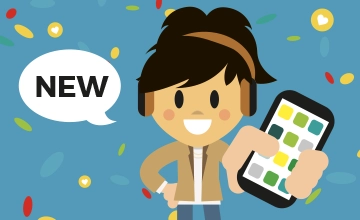 Mitarbeiter-App New Features 07-26 - LOLYO Figur, Smartphone