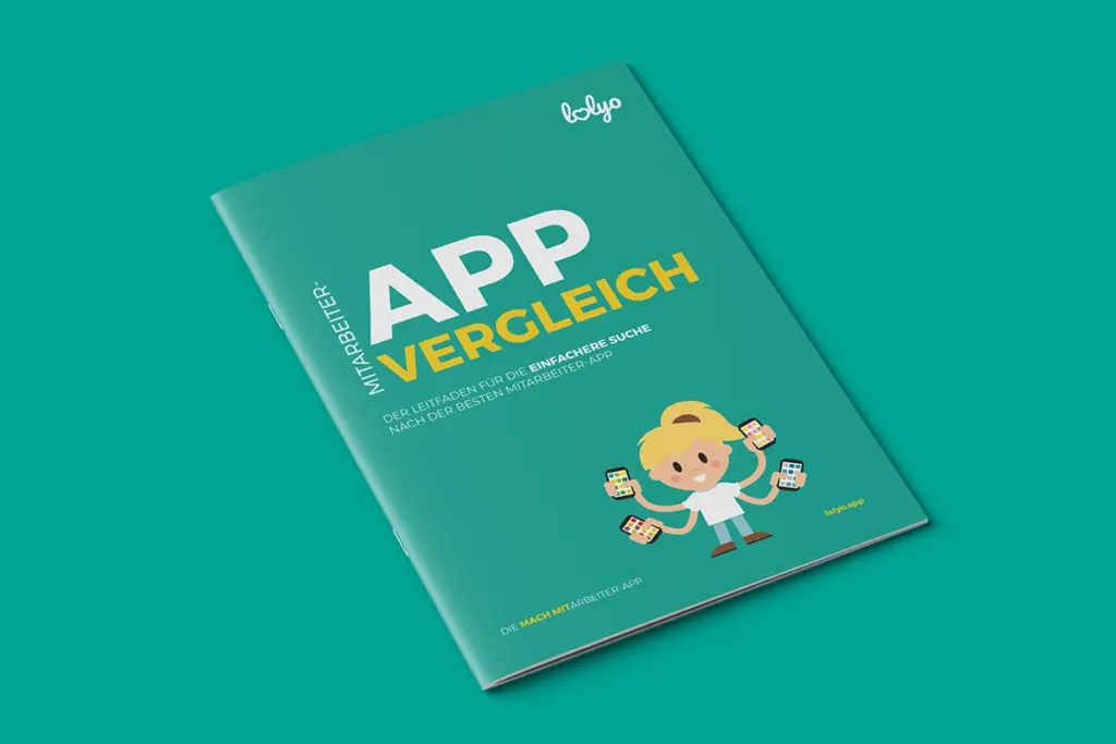 Checkliste - Mitarbeiter-App Vergleich - Mockup