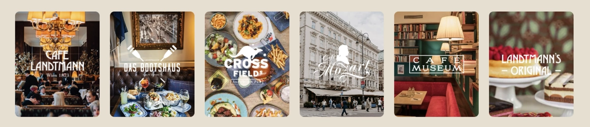 Die Gastronomie-Betriebe der Fam. Querfeld Consulting GmbH - Bilder, Logos