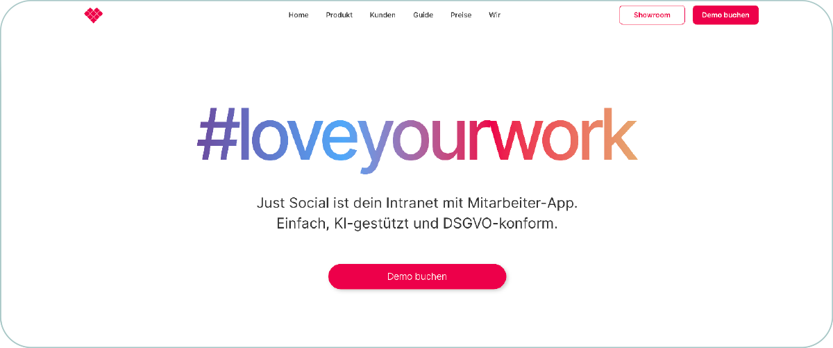 Ansicht Just Social